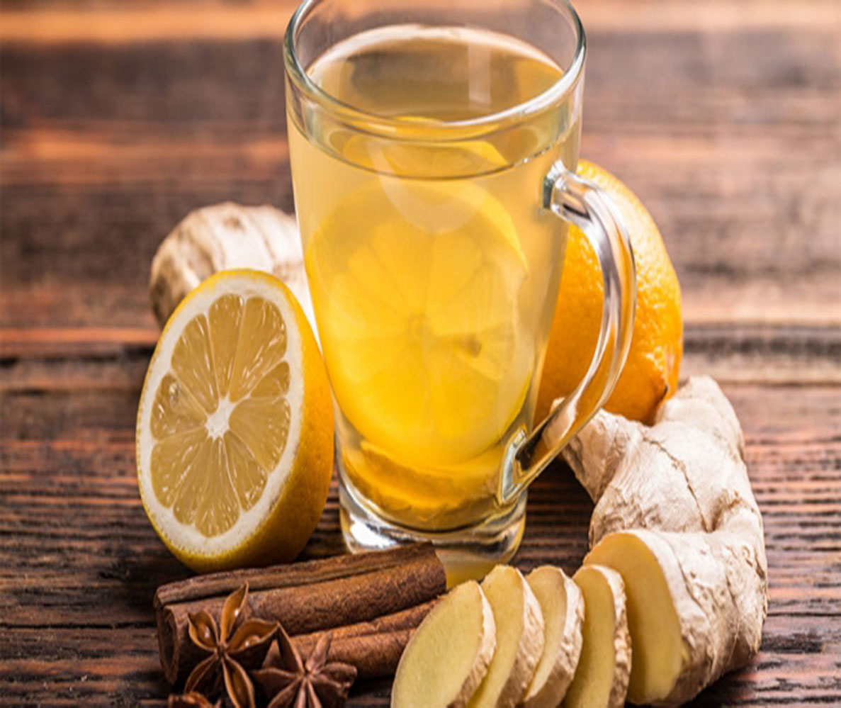 چای زنجبیل و لیموترش چای زنجبیل و لیموترش