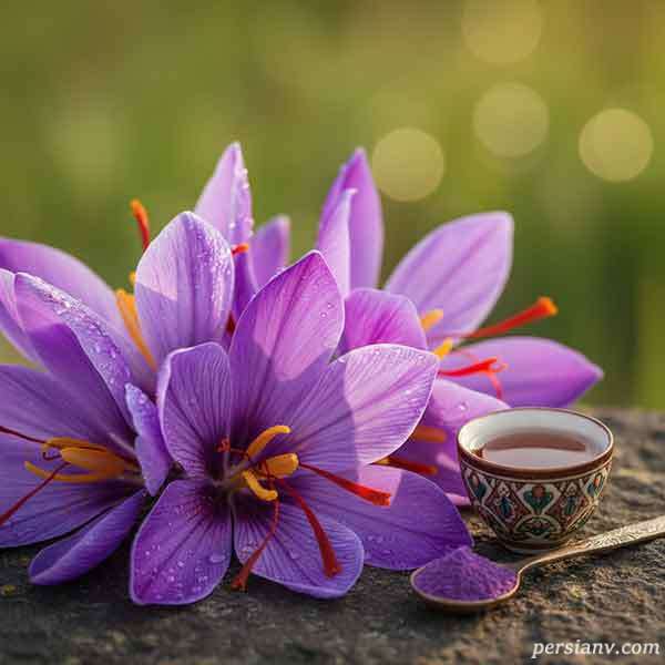 خاصیت گل زعفران چیه