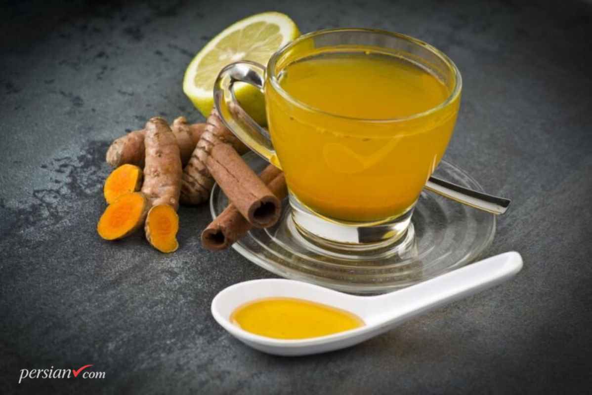 دمنوش زردچوبه برای لاغری شکم و پهلو | طرز تهیه و بهترین زمان مصرف