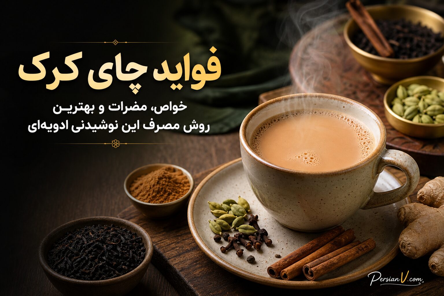 چای کرک مفید است یا چاقکننده؟ پاسخ کامل درباره خواص و کالری آن