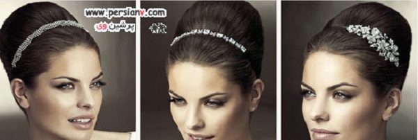 مدل های تاج و گل سر عروس