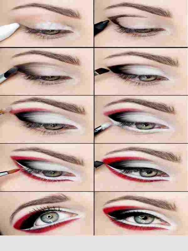 آموزش آرایش چشم عربی شیک