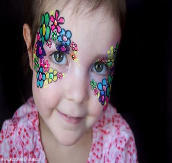 گریم های فانتزی روی چهره کودکان