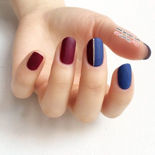 طراحی ناخن برای زمستان